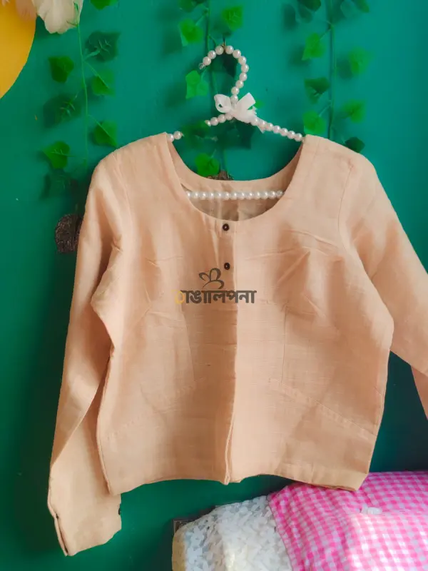 Full sleeves khaadi blouse